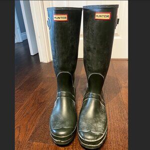 Hunter Boot Green (size 13)